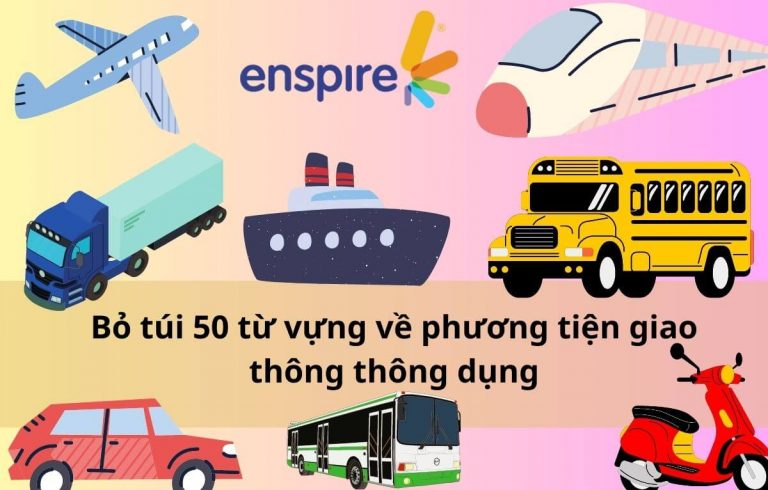 Bỏ túi 50 từ vựng về phương tiện giao thông thông dụng