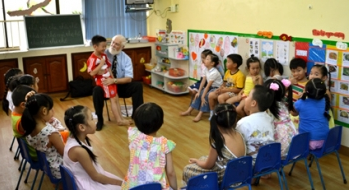 Nội dung giảng dạy tại trường mầm non quốc tế