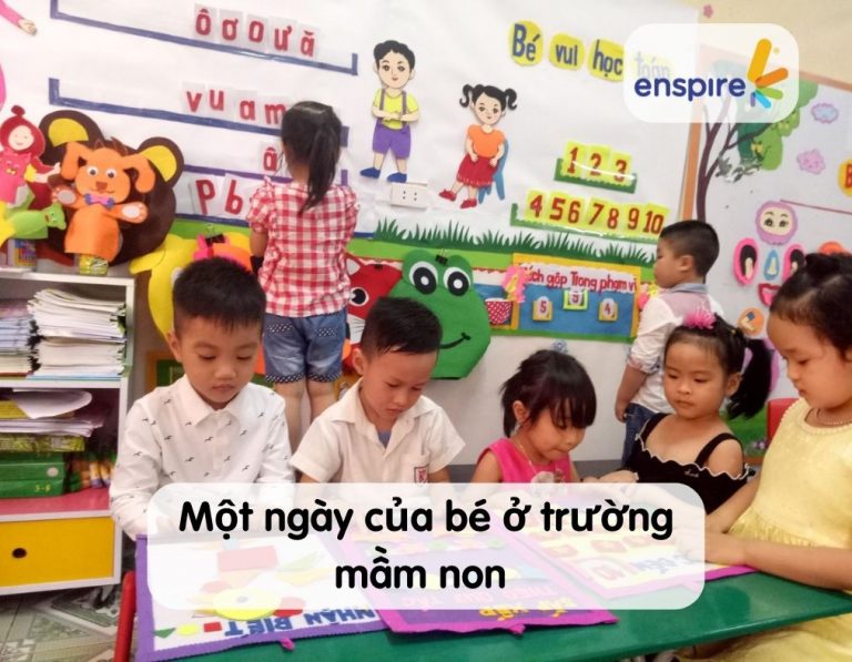 MỘT NGÀY CỦA BÉ Ở TRƯỜNG SẼ CÓ NHỮNG HOẠT ĐỘNG THÚ VỊ GÌ? 1