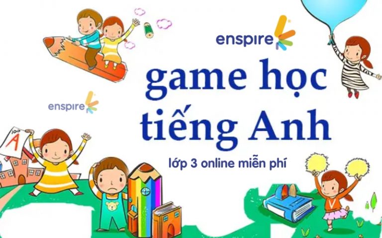 trò chơi tiếng anh lớp 3 online miễn phí