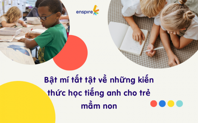 Tiếng anh cho trẻ mầm non đặc biệt là độ tuổi từ 3 - 6 tuổi