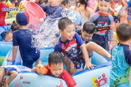 "WATER FESTIVAL" CÙNG ENSPIRE ĐÃ CẬP BẾN TRƯỜNG MẦM NON CHIM ÉN LONG BIÊN 3