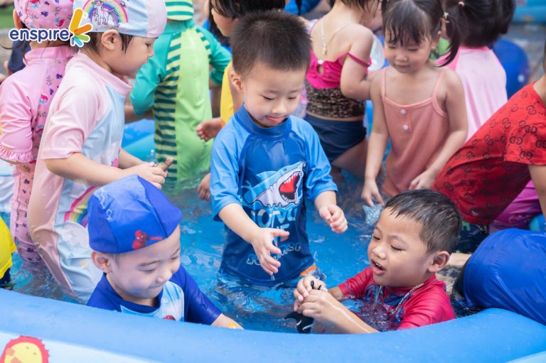 ENSPIRE ĐỒNG HÀNH CÙNG TRƯỜNG MẦM NON HOA TRẠNG NGUYÊN LONG BIÊN TỔ CHỨC “WATER FESTIVAL”  5