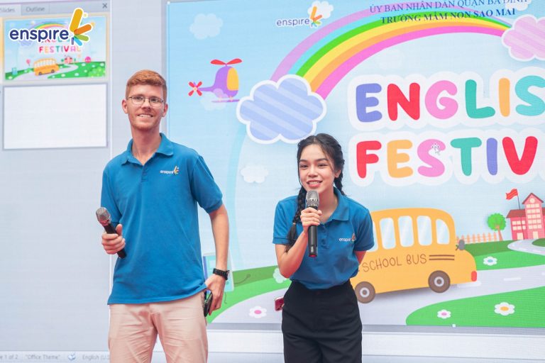 TRƯỜNG MẦM NON SAO MAI BA ĐÌNH - ĐIỂM ĐẶT CHÂN TIẾP THEO CỦA ENGLISH FESTIVAL 4