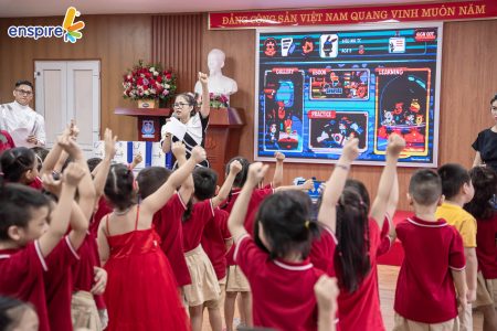 MN THỰC NGHIỆM HOA HỒNG VÀ NGÀY HỘI CÔNG NGHỆ "BACK TO SCHOOL" CÙNG ENSPIRE 8