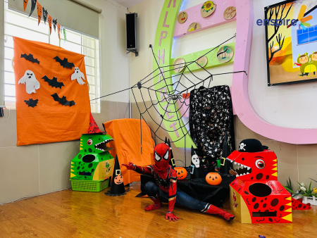 ENSPIRE MANG BẦU KHÔNG KHÍ HALLOWEEN ĐẾN CÁC LỚP HỌC TIẾNG ANH MẦM NON 13