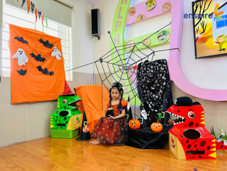 ENSPIRE MANG BẦU KHÔNG KHÍ HALLOWEEN ĐẾN CÁC LỚP HỌC TIẾNG ANH MẦM NON 48