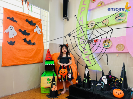 ENSPIRE MANG BẦU KHÔNG KHÍ HALLOWEEN ĐẾN CÁC LỚP HỌC TIẾNG ANH MẦM NON 49