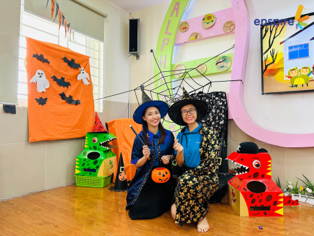 ENSPIRE MANG BẦU KHÔNG KHÍ HALLOWEEN ĐẾN CÁC LỚP HỌC TIẾNG ANH MẦM NON 50