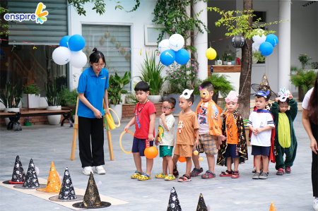 ENSPIRE KHỞI ĐỘNG MÙA HALLOWEEN CÙNG TRƯỜNG MẦM NON HOA THỦY TIÊN CẦU GIẤY  4