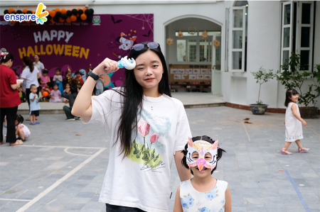 ENSPIRE KHỞI ĐỘNG MÙA HALLOWEEN CÙNG TRƯỜNG MẦM NON HOA THỦY TIÊN CẦU GIẤY  3