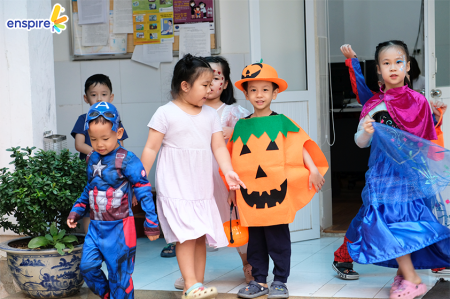 ENSPIRE KHỞI ĐỘNG MÙA HALLOWEEN CÙNG TRƯỜNG MẦM NON HOA THỦY TIÊN CẦU GIẤY  38