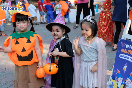 ENSPIRE MANG HALLOWEEN ĐẾN VỚI MẦM NON THỰC NGHIỆM HOA HỒNG 11