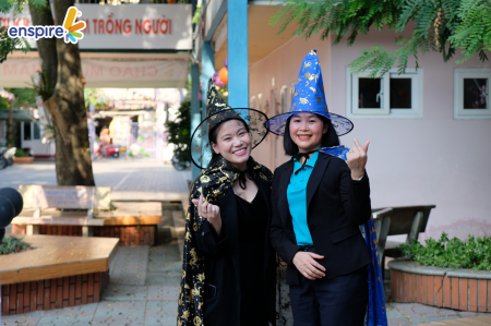 ENSPIRE MANG HALLOWEEN ĐẾN VỚI MẦM NON THỰC NGHIỆM HOA HỒNG 62