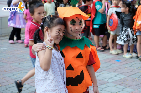 ENSPIRE MANG HALLOWEEN ĐẾN VỚI MẦM NON THỰC NGHIỆM HOA HỒNG 4