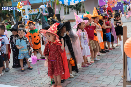 ENSPIRE MANG HALLOWEEN ĐẾN VỚI MẦM NON THỰC NGHIỆM HOA HỒNG 2