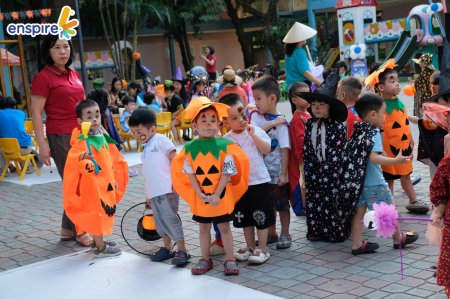 ENSPIRE MANG HALLOWEEN ĐẾN VỚI MẦM NON THỰC NGHIỆM HOA HỒNG 1