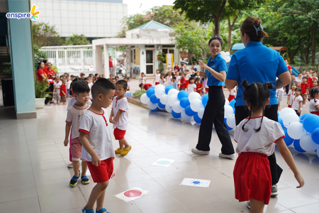 MẦM NON NGÃ TƯ SỞ VUI LỄ HỘI SẮC MÀU CÙNG ENSPIRE 18