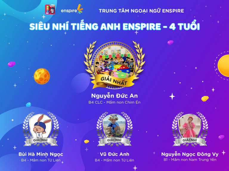 🎉SIÊU NHÍ TIẾNG ANH ENSPIRE 2023 - CHÍNH THỨC TÌM RA NHỮNG SIÊU NHÍ TÀI NĂNG🎉 2