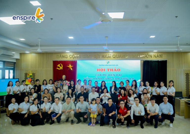 Hội thảo cha mẹ hiện đại đồng hành học tiếng anh cùng con