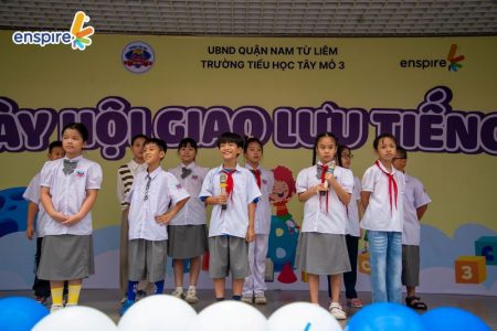 Sự kiện Giao lưu tiếng Anh tại Trường Tiểu học Tây Mỗ 3 9