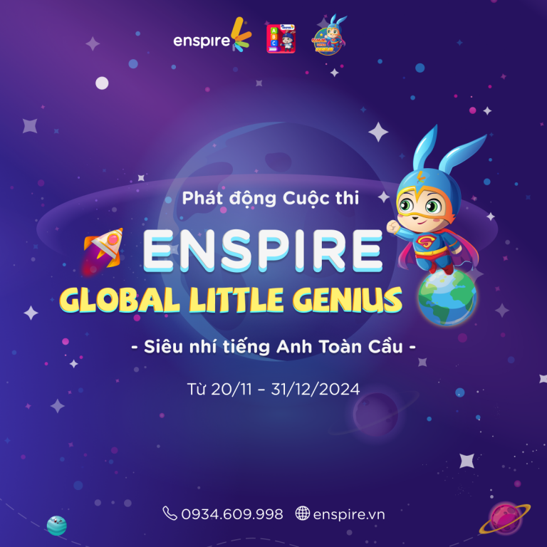 PHÁT ĐỘNG CUỘC THI “GLOBAL LITTLE GENIUS” SIÊU NHÍ TIẾNG ANH TOÀN CẦU 1