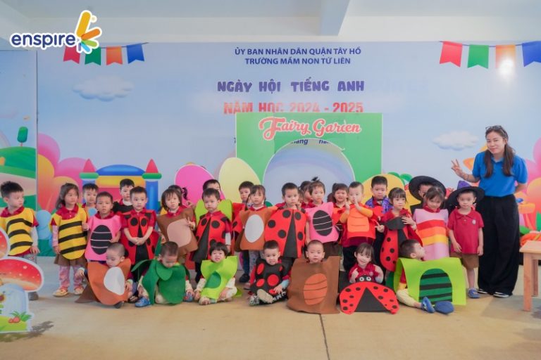 Ngày hôi tiếng Anh MN Tứ Liên