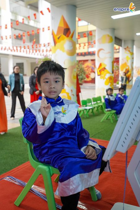 Tỏa sáng tài năng tiếng Anh cùng Enspire tại Trường MN Nhật Tân 9