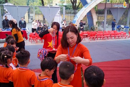 TỎA SÁNG TÀI NĂNG TIẾNG ANH CÙNG ENSPIRE TẠI TRƯỜNG MN CHU VĂN AN 17