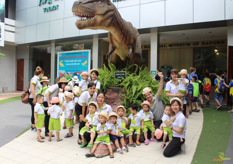 Học sinh trường song ngữ Eduplay Garden Hà Nội đi tham quan