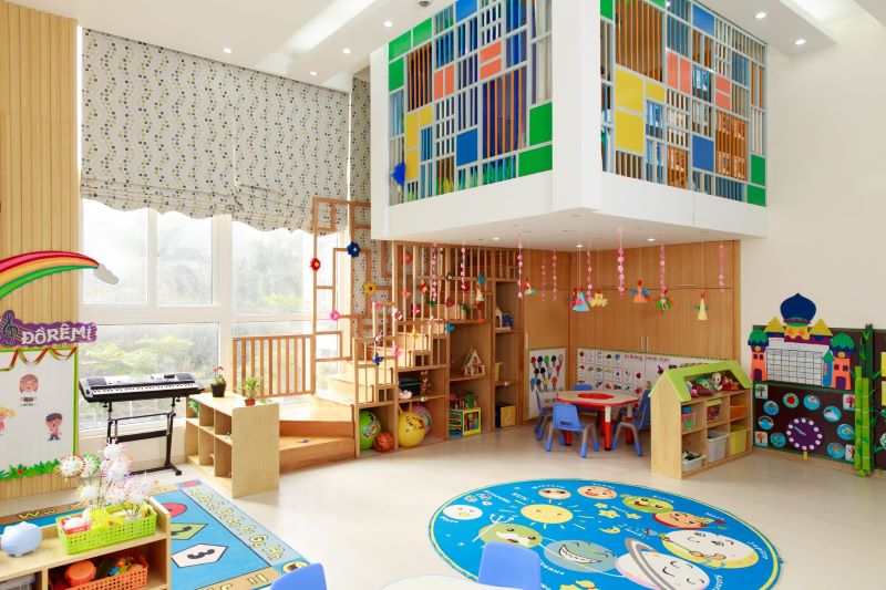 Phòng học tại Mầm non Eduplay Garden Hà Nội