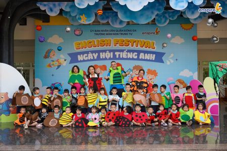 Ngày hội Tiếng Anh Công Nghệ Enspire - Khơi dậy đam mê học tập tại MN Trung Tự 2