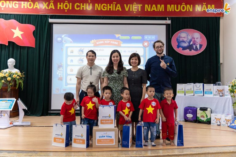 TỎA SÁNG TÀI NĂNG TIẾNG ANH CÙNG ENSPIRE TẠI TRƯỜNG MẦM NON MAI DỊCH - CẦU GIẤY 113
