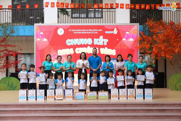 TỎA SÁNG TÀI NĂNG TIẾNG ANH CÙNG ENSPIRE TẠI TRƯỜNG MẦM NON CỔ LOA - ĐÔNG ANH 84
