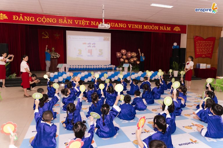 TỎA SÁNG TÀI NĂNG TIẾNG ANH CÙNG ENSPIRE TẠI MẦM NON ÁNH SAO - CẦU GIẤY 201