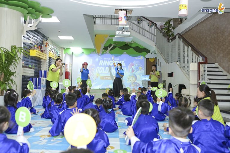 TỎA SÁNG TÀI NĂNG TIẾNG ANH CÙNG ENSPIRE TẠI TRƯỜNG MẦM NON NẮNG MAI - HOÀN KIẾM 4