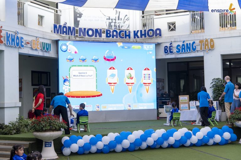 TỎA SÁNG TÀI NĂNG TIẾNG ANH CÙNG ENSPIRE TẠI TRƯỜNG MẦM NON BÁCH KHOA 65
