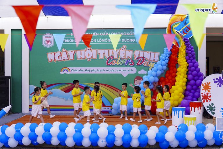 NGÀY HỘI TIẾNG ANH 2025 TẠI TRƯỜNG MẦM NON LOMONOXOP DƯƠNG NỘI 49