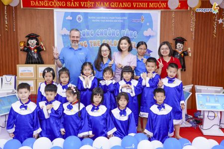 TOẢ SÁNG TÀI NĂNG TIẾNG ANH CÙNG ENSPIRE TẠI MẦM NON THỰC NGHIỆM HOA HỒNG 1