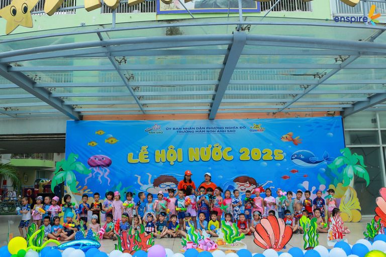 Ngày hội Nước Sôi Động tại Mầm non Ánh Sao - Cầu Giấy 31