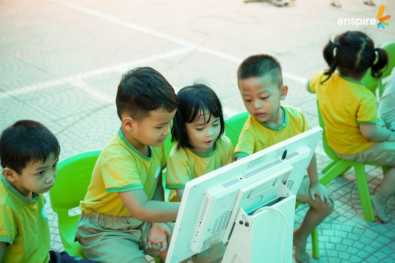 Trường Mầm non Yên Nghĩa bùng nổ với sự kiện Ngày hội Tiếng Anh Công nghệ cùng Enspire 3
