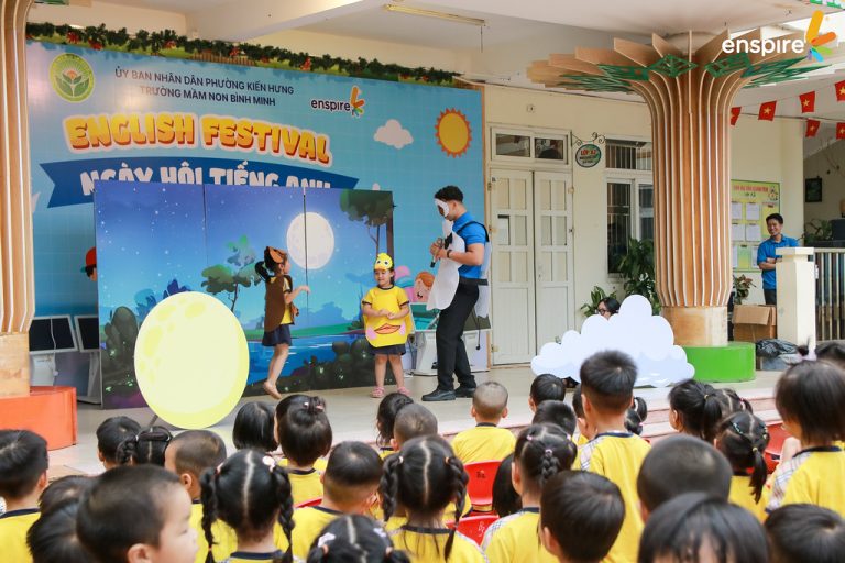 🚀 KHÁM PHÁ ENSPIRE’S LAND: MẦM NON BÌNH MINH PHƯỜNG KIẾN HƯNG BÙNG NỔ CÙNG NGÀY HỘI TIẾNG ANH VÀ CÔNG NGHỆ! 1