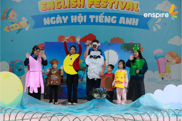 🔥 SÂN CHƠI CÔNG NGHỆ BÙNG NỔ! ENGLISH FESTIVAL CÙNG ENSPIRE TẠI MẦM NON THỰC HÀNH HOA SEN ĐÃ THÀNH CÔNG RỰC RỠ! 🔥 33