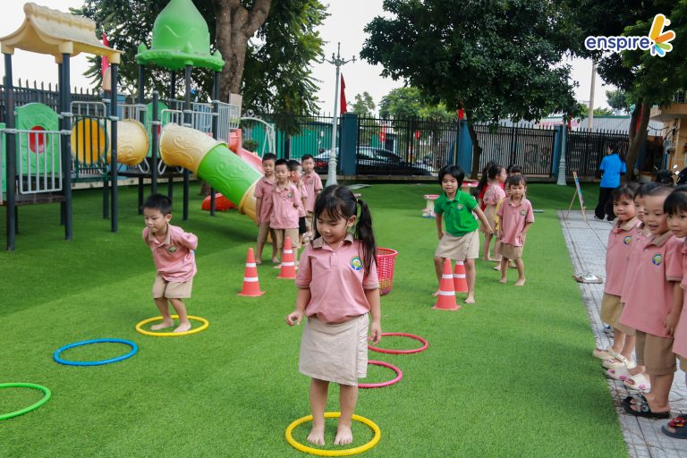 Trường Mầm non Ngọc Thụy bùng nổ với sự kiện Ngày hội Tiếng Anh & Công nghệ cùng Enspire 2