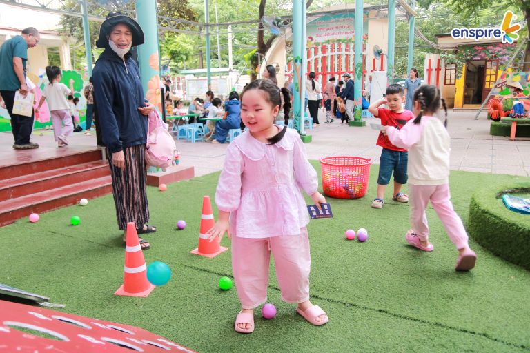 🌟 NGÀY HỘI TIẾNG ANH MẦM NON PHÙNG KHOANG – KHÁM PHÁ MIỀN ĐẤT ENSPIRE 🌈 3