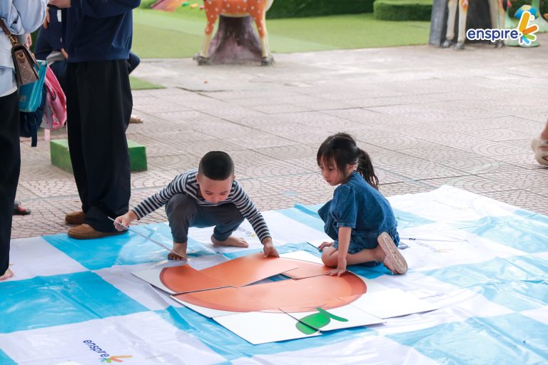 🌟 NGÀY HỘI TIẾNG ANH MẦM NON PHÙNG KHOANG – KHÁM PHÁ MIỀN ĐẤT ENSPIRE 🌈 4