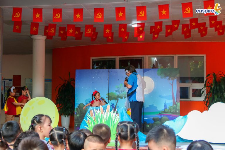 Ngày hội Tiếng Anh Công nghệ sôi động tại Trường Mầm non Hoa Trạng Nguyên 5