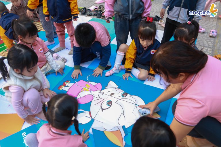 🌟 NGÀY HỘI TIẾNG ANH ENSPIRE TẠI MẦM NON BÌNH MINH – KHÁM PHÁ QUA TRẢI NGHIỆM THỰC TẾ 🌈 5