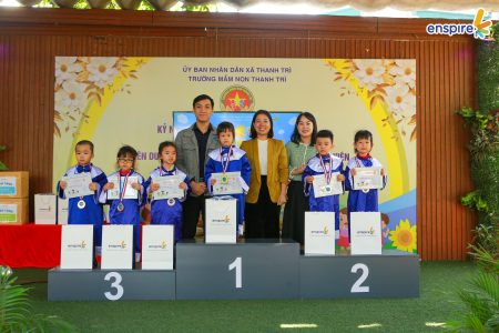 TỎA SÁNG TÀI NĂNG TIẾNG ANH CÙNG ENSPIRE TẠI TRƯỜNG MẦM NON THANH TRÌ 8