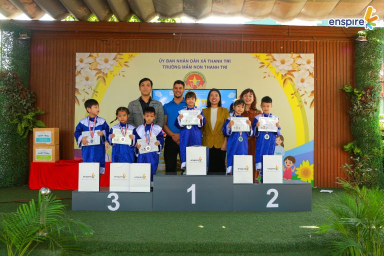 TỎA SÁNG TÀI NĂNG TIẾNG ANH CÙNG ENSPIRE TẠI TRƯỜNG MẦM NON THANH TRÌ 3